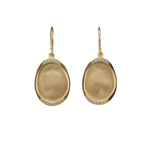 Marika Desert Gold 14k Gold Earring - 6962