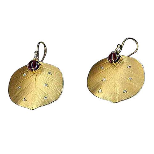 Marika Desert Gold 14k Gold Earring - 7009