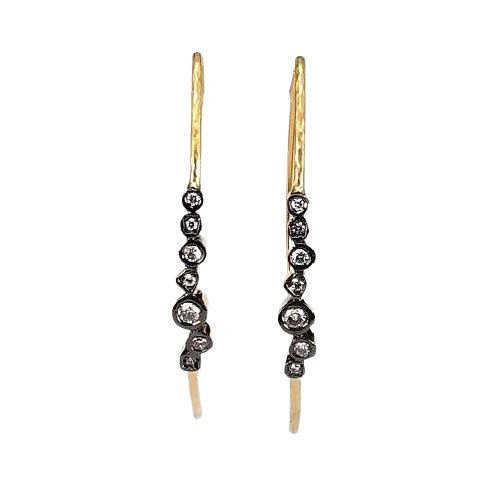 Marika Desert Gold 14k Gold Earring - 7055