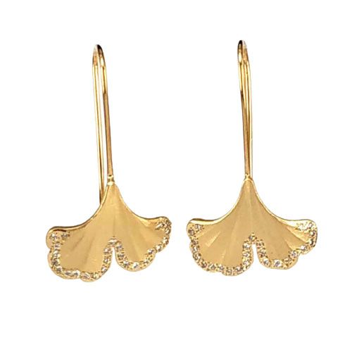 Marika Desert Gold 14k Gold Earring - 7091