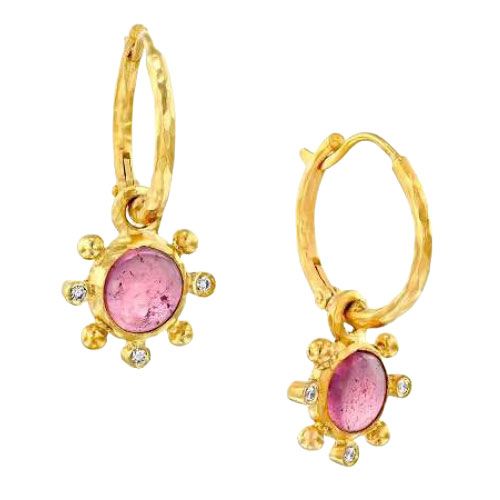 Marika Desert Gold 14k Gold Earring - 7409