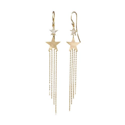 Marika Desert Gold 14k Gold Earring - 7453