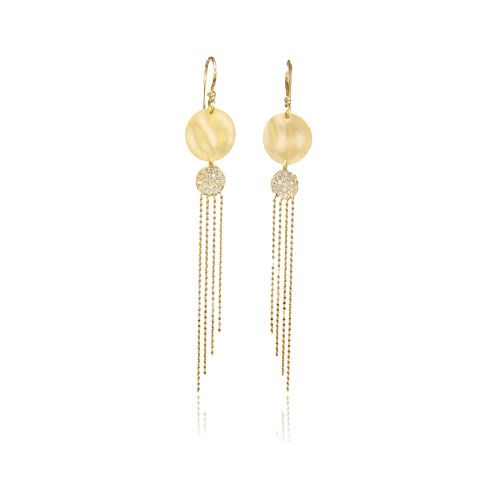 Marika Desert Gold 14k Gold Earring - 7455