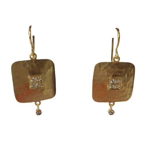 Marika Desert Gold 14k Gold Earrings - 7778