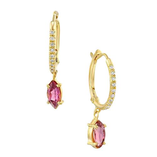 Marika Desert Gold 14k Gold Earring - 7938