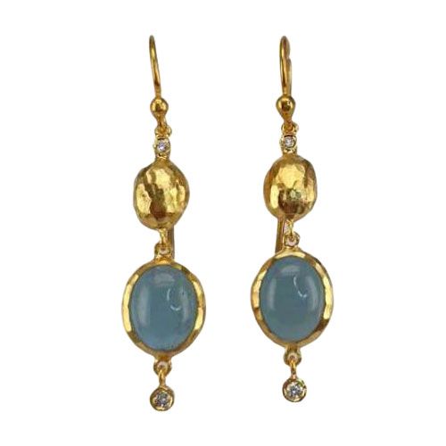 Marika Desert Gold 14k Gold Earring - 8008