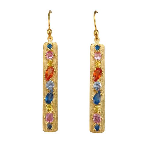 Marika Desert Gold 14k Gold Earring - 8064
