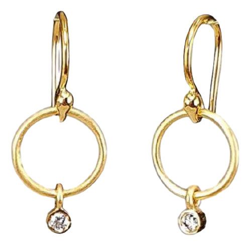 Marika Desert Gold 14k Gold Earring - 8075