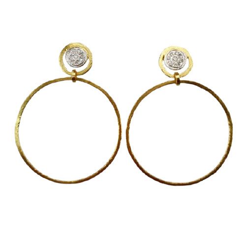 Marika Desert Gold 14k Gold Earring - 8081