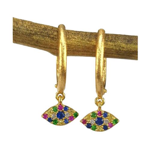 Marika Desert Gold 14k Gold Earring - 8139
