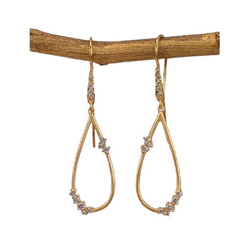 Marika Desert Gold 14k Gold Earring - 8169