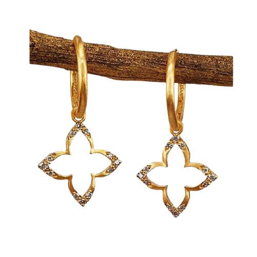 Marika Desert Gold 14k Gold Earring - 8192