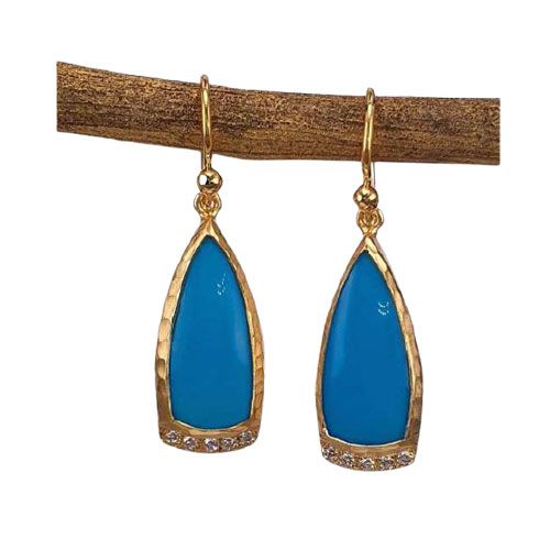 Marika Desert Gold 14k Gold Earring - 8199