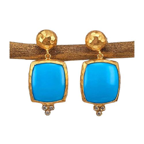 Marika Desert Gold 14k Gold Earring - 8204