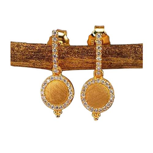 Marika Desert Gold 14k Gold Earring - 8208