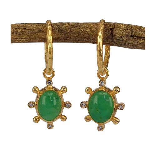 Marika Desert Gold 14k Gold Earring - 8215