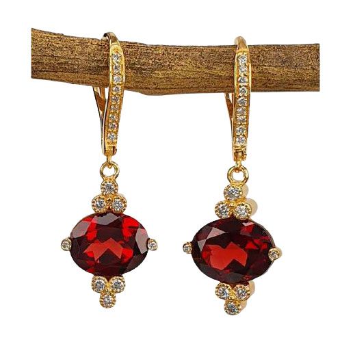 Marika Desert Gold 14k Gold Earring - 8255