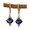 Marika Desert Gold 14k Gold Earring - 8256