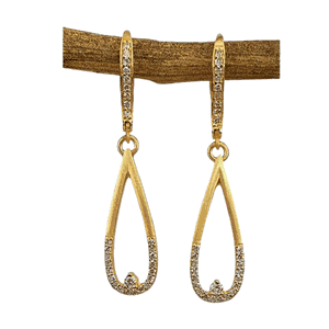 Marika Desert Gold 14k Gold Earring - 8257