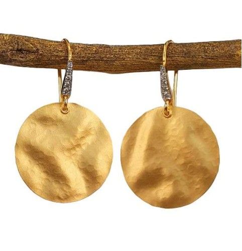 Marika Desert Gold 14k Gold Earrings - 8289