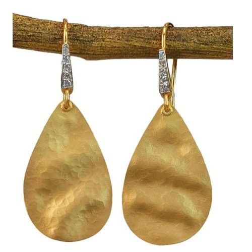 Marika Desert Gold 14k Gold Earrings - 8305
