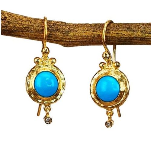Marika Desert Gold 14k Gold Earrings - 8325