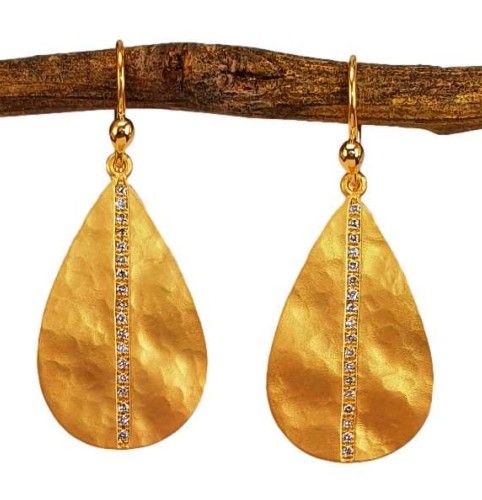 Marika Desert Gold 14k Gold Earrings - 8354