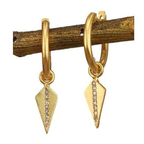 Marika Desert Gold 14k Gold Earrings - 8436