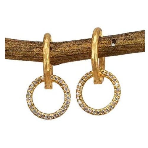 Marika Desert Gold 14k Gold Earrings - 8437