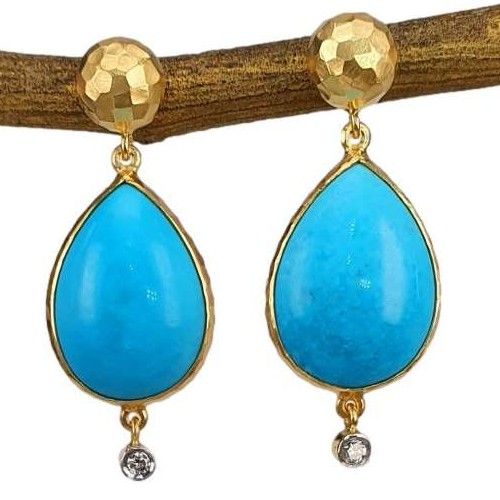 Marika Desert Gold 14k Gold Earrings - 8439