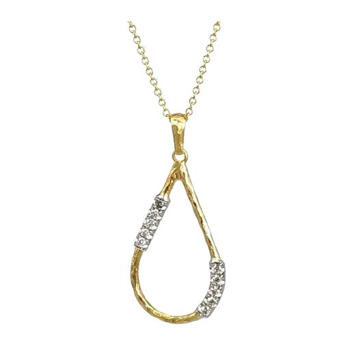 Marika Desert Gold 14k Gold Pendant - 6813