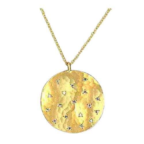 Marika Desert Gold 14k Gold Pendant - 6870