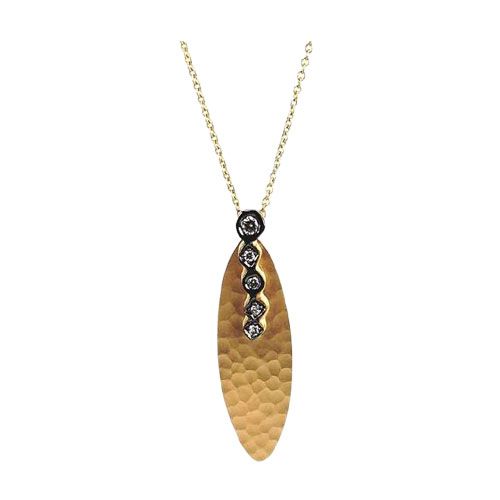 Marika Desert Gold 14k Gold Pendant - 7053