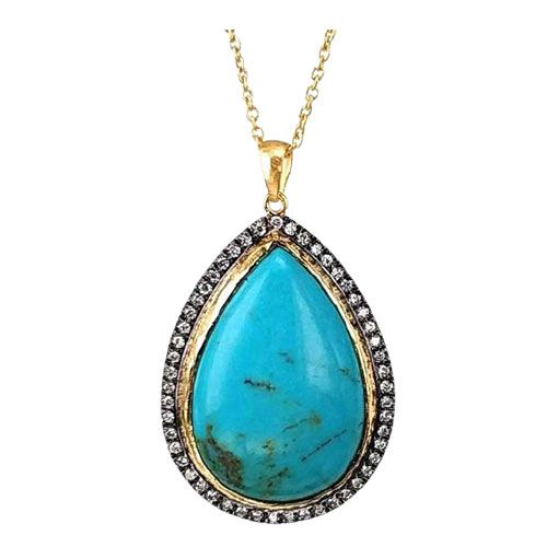 Marika Desert Gold 14k Gold Pendant - 7146