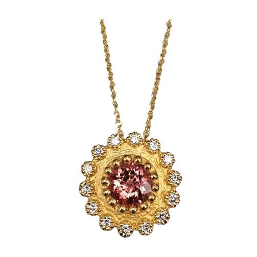 Marika Desert Gold 14k Gold Pendant - 7686