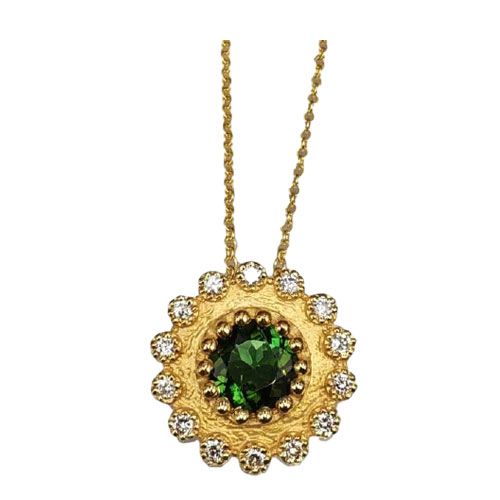 Marika Desert Gold 14k Gold Pendant - 7687