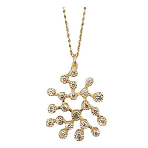Marika Desert Gold 14k Gold Pendant - 7744