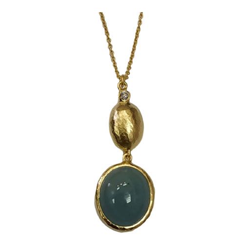 Marika Desert Gold 14k Gold Pendant - 7795
