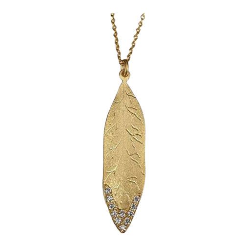 Marika Desert Gold 14k Gold Pendant - 7828