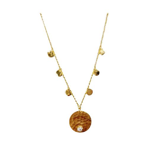 Marika Desert Gold 14k Gold Pendant - 8043