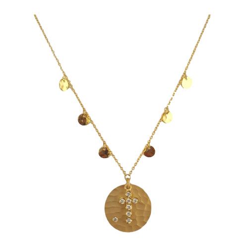 Marika Desert Gold 14k Gold Pendant - 8044
