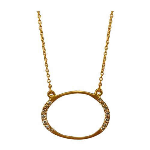Marika Desert Gold 14k Gold Pendant - 8080