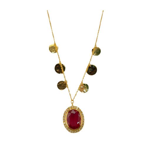 Marika Desert Gold 14k Gold Pendant - 8083