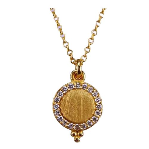 Marika Desert Gold 14k Gold Pendant - 8136