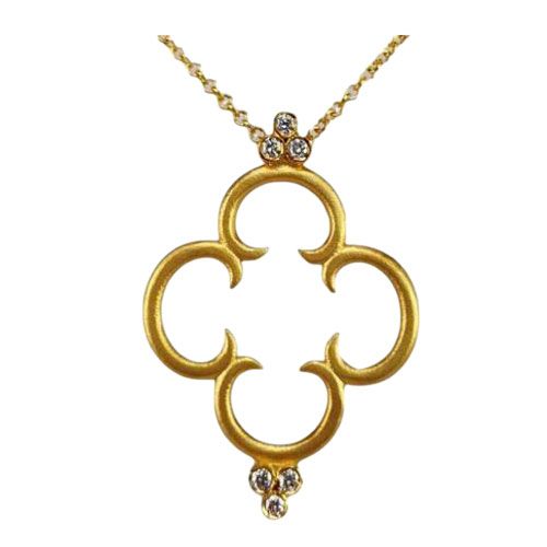 Marika Desert Gold 14k Gold Pendant - 8160