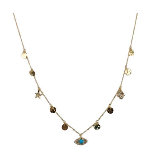 Marika Desert Gold 14k Gold Pendant - 8242