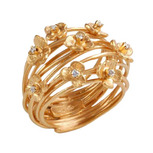 Marika Desert Gold 14k Gold Ring - 1728