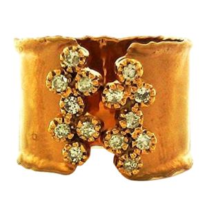 Marika Desert Gold 14k Gold Ring - 1925