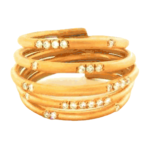 Marika Desert Gold 14k Gold Ring - 2496