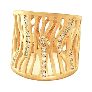 Marika Desert Gold 14k Gold Ring - 4176